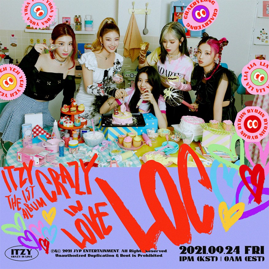ITZY lovely teen mood