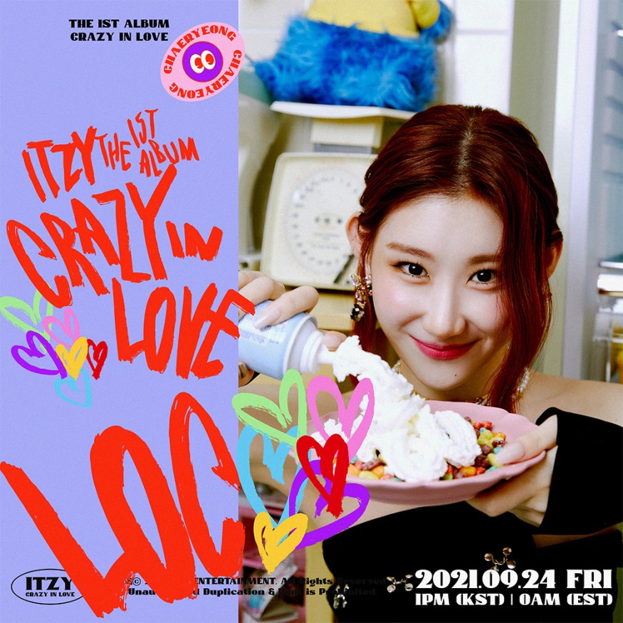 ITZY lovely teen mood