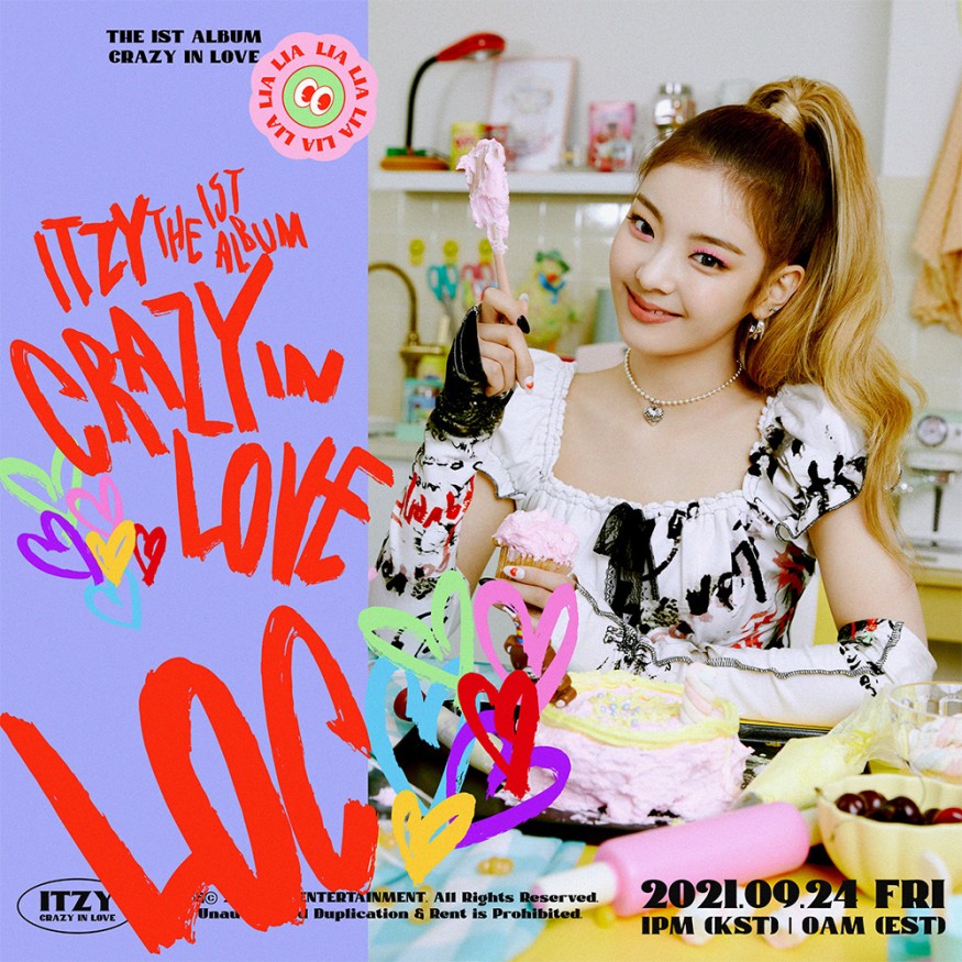 ITZY lovely teen mood