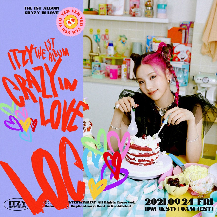 ITZY lovely teen mood