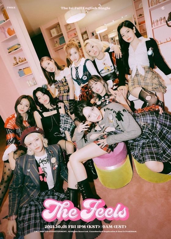 TWICE releases first English single 'The Feels'... "Excited heart"