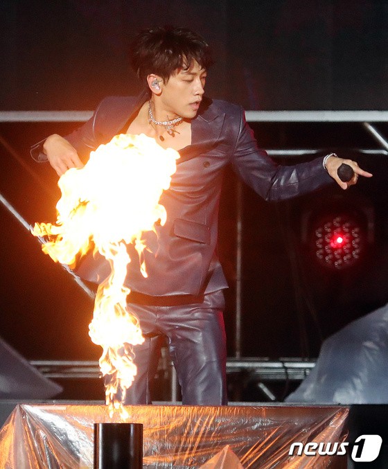 Rain 'Intense Performance'