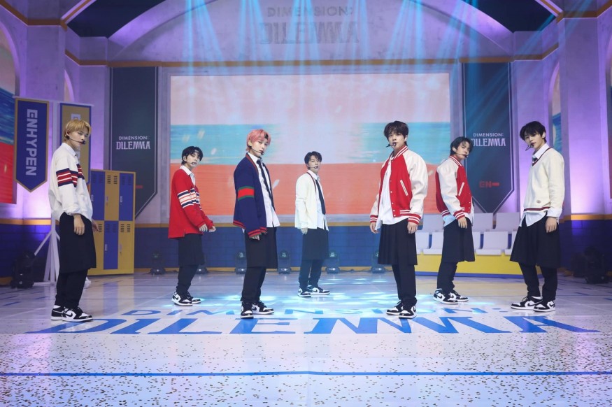 ENHYPEN, 1st regular album 'DIMENSION: DILEMMA' topped the Oricon Daily Album Chart in Japan