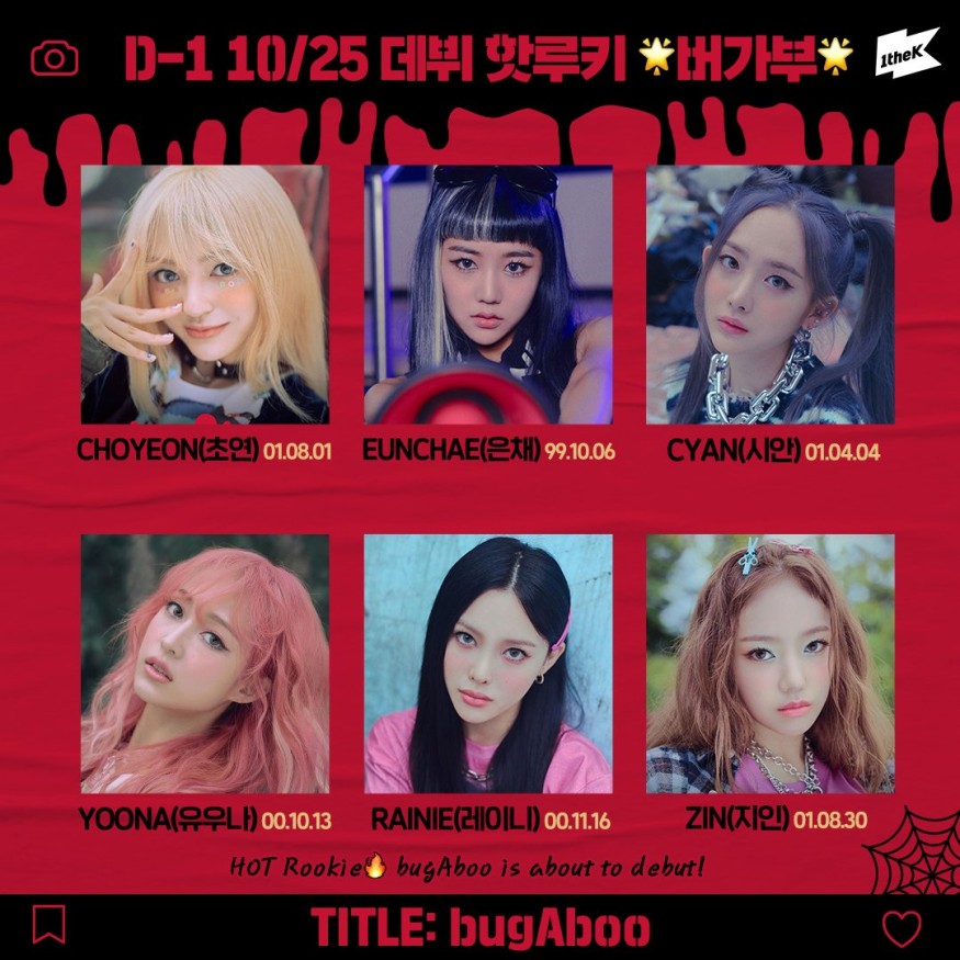 'Rookie' bugAboo surpasses 1 million views in 14 hours of chart-in+MV release as debut song