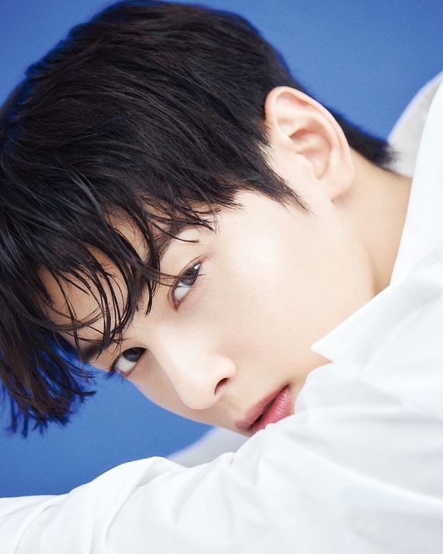 Cha Eun-woo, looks handsome even after cooking and cooking