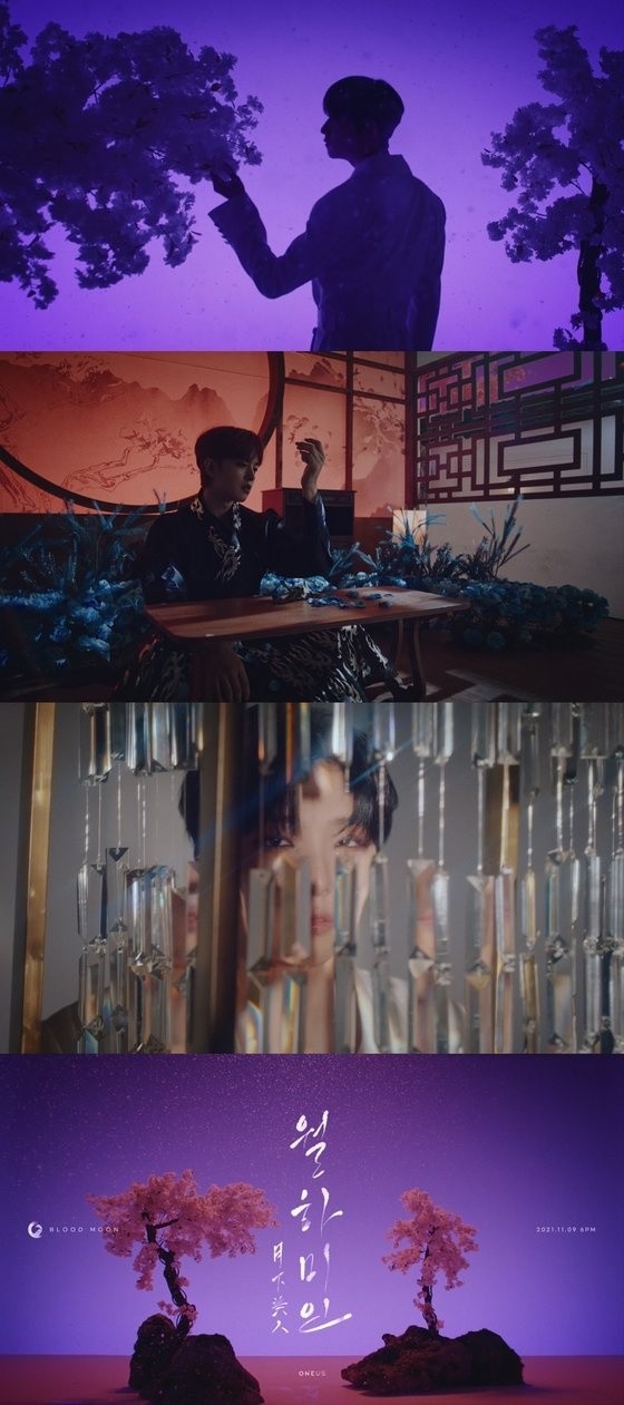 'Comeback' ONEUS releases MV teaser for new song '月下美人: LUNA'... Korean beauty
