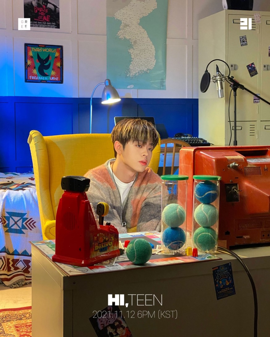 GREE releases new album 'HI, TEEN' on the 12th... Featuring Yerin from GFRIEND