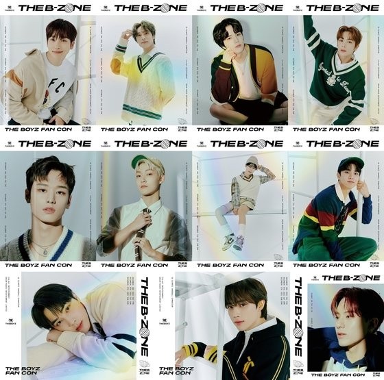 THE BOYZ, a heartwarming visual party… FAN-CON 'THE B-ZONE' personal poster