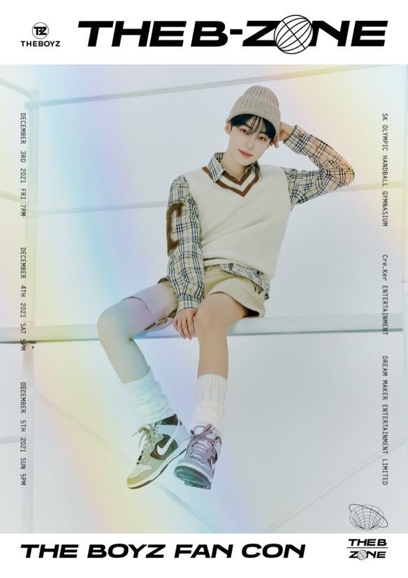 THE BOYZ, a heartwarming visual party… FAN-CON 'THE B-ZONE' personal poster