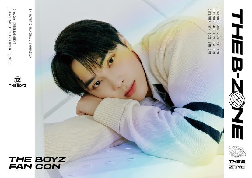 THE BOYZ, a heartwarming visual party… FAN-CON 'THE B-ZONE' personal poster