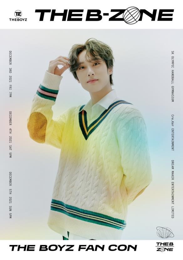 THE BOYZ, a heartwarming visual party… FAN-CON 'THE B-ZONE' personal poster