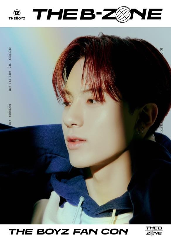 THE BOYZ, a heartwarming visual party… FAN-CON 'THE B-ZONE' personal poster