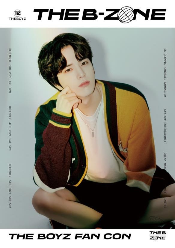 THE BOYZ, a heartwarming visual party… FAN-CON 'THE B-ZONE' personal poster