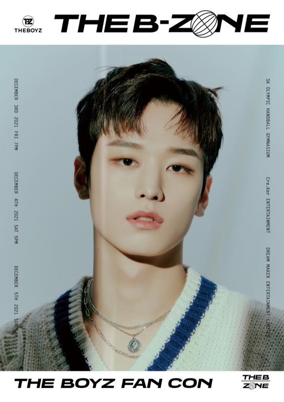 THE BOYZ, a heartwarming visual party… FAN-CON 'THE B-ZONE' personal poster