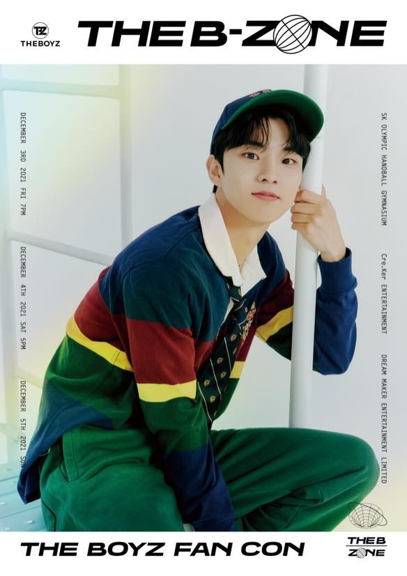THE BOYZ, a heartwarming visual party… FAN-CON 'THE B-ZONE' personal poster