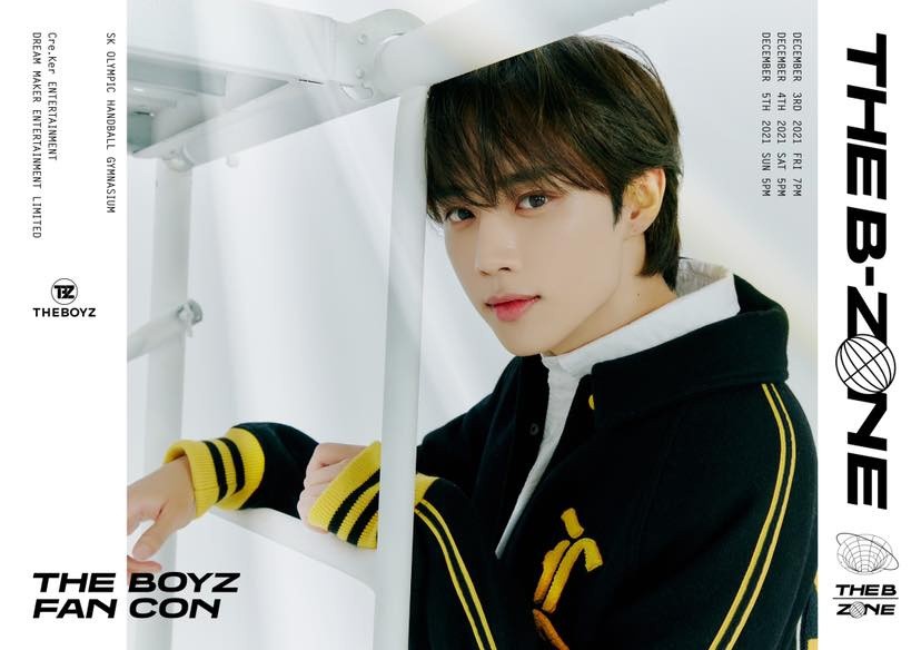THE BOYZ, a heartwarming visual party… FAN-CON 'THE B-ZONE' personal poster