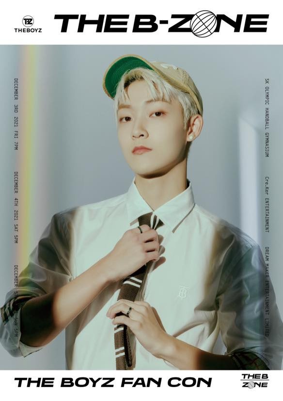 THE BOYZ, a heartwarming visual party… FAN-CON 'THE B-ZONE' personal poster