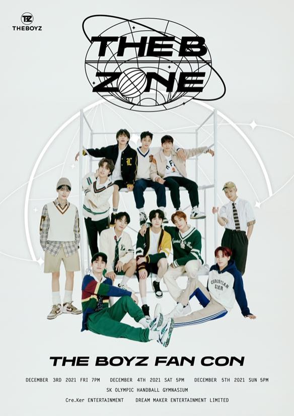 THE BOYZ, a heartwarming visual party… FAN-CON 'THE B-ZONE' personal poster