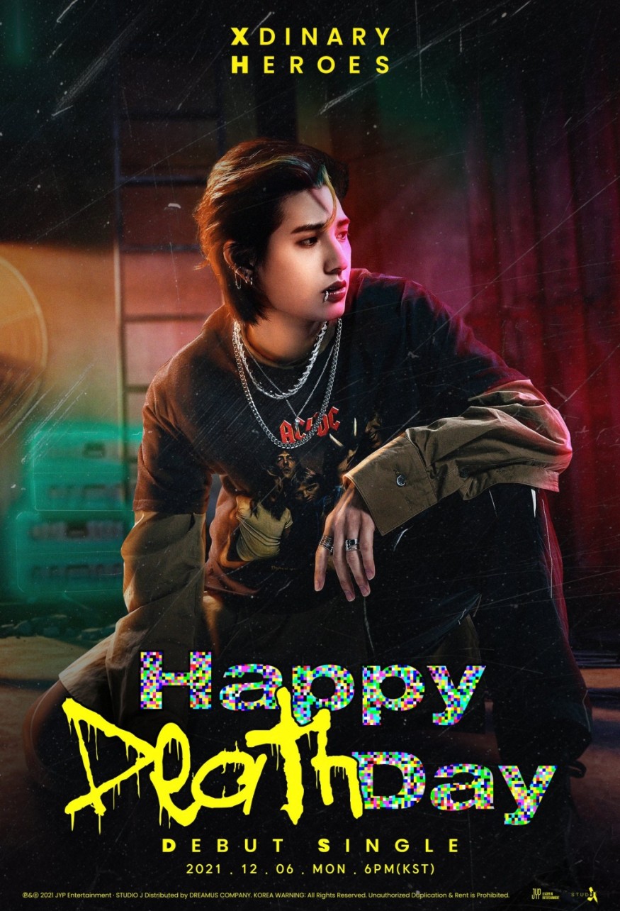JYP's 6-member rookie boy group Xdinary Heroes will officially debut on December 6th.