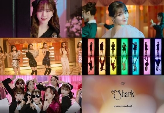 OH MY GIRL, new song 'Shark' sound source + performance first released... bling bling visual