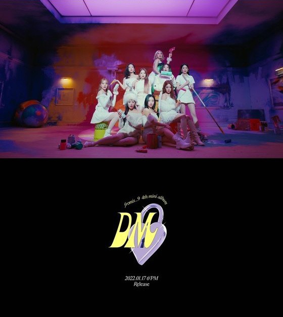 Fromis 9, 'DM' MV teaser released... 9 people 9 colors colorful visual party
