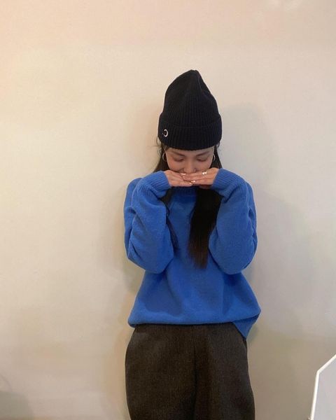 BoA, this cute three-fold.. Lovely dimpled smile