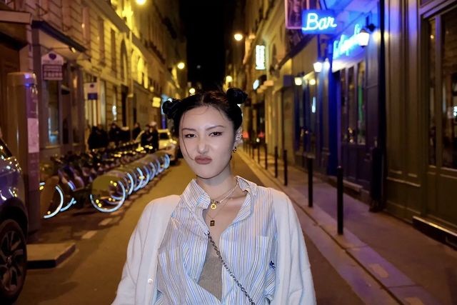 Hwasa Displays Parisian Chic Style