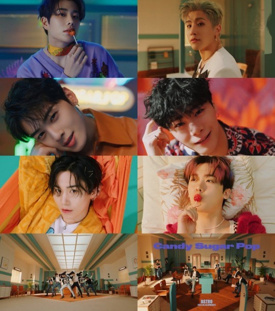 ASTRO, 3rd full-length album title song 'Candy Sugar Pop' MV teaser released