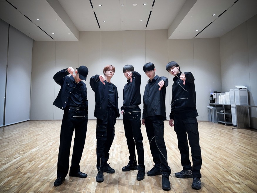 TXT Unveils Black and White Pictorial