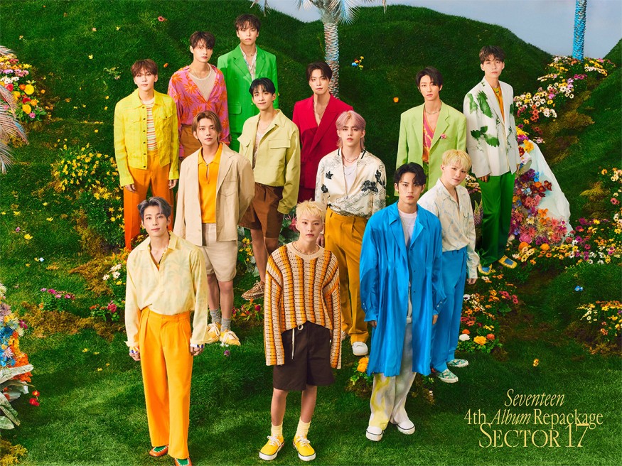 Seventeen, 4th full album repackage 'SECTOR 17' official photo added