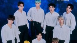 ‘D-7’ BLANK2Y, 9-person, 9-color, warm-hearted visual group concept photo