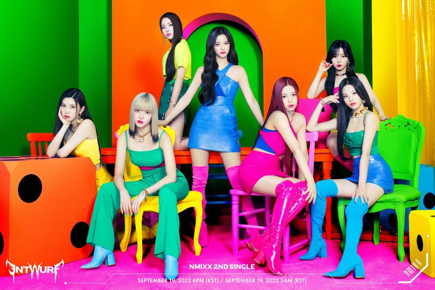 JYP NMIXX reveals group concept photos... 'Gorgeous' with vivid costumes