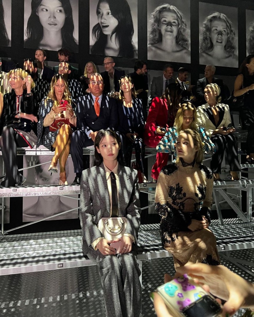 IU, Milan's luxury suit fashion... Equipped with chicme