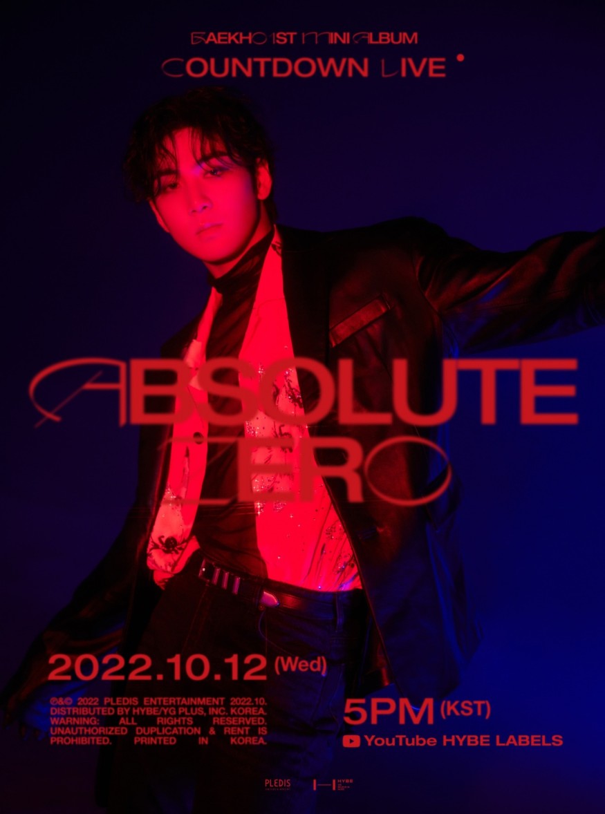 'Solo Debut' Baekho, sexy charm maximized with 'No Rules'