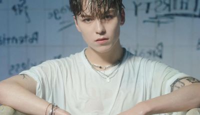 Seventeen Vernon, released his first solo mixtape 'Black Eye' on the 23rd