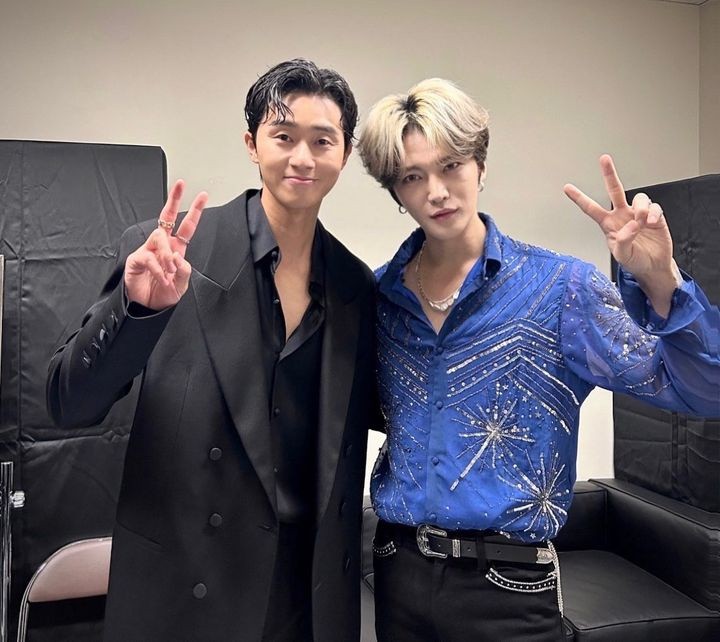 Park Seo-joon X Kim Jae-joong met in Nagoya, Japan.. Show off their unrealistic beauty
