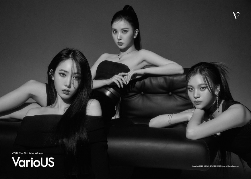 VIVIZ unveils new album concept... Sexy atmosphere even in black and white