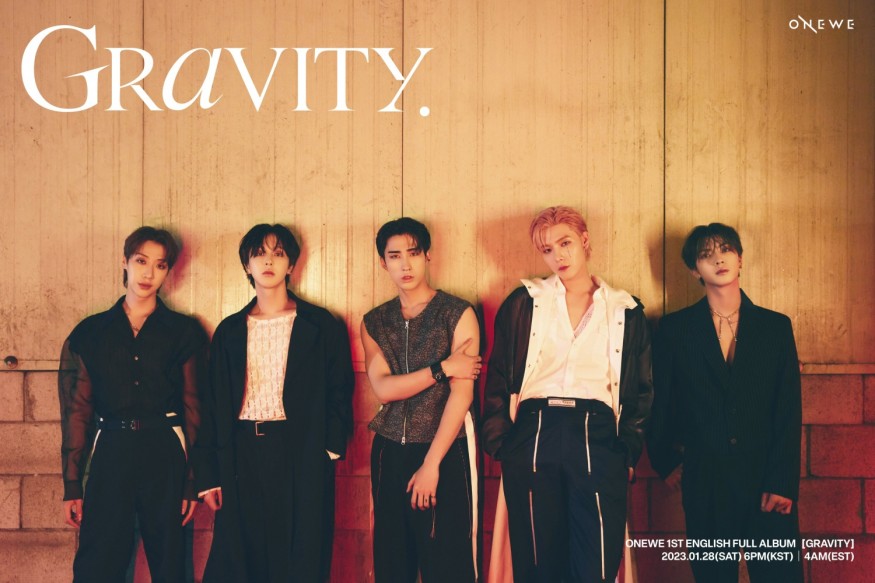 ONEWE, first English regular 'GRAVITY' group teaser release... intense + chic
