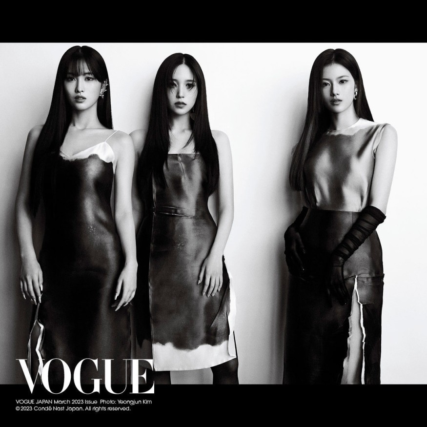 TWICE Momo·Mina·Sana, indistinguishable beauty...Vogue Japan cover decoration