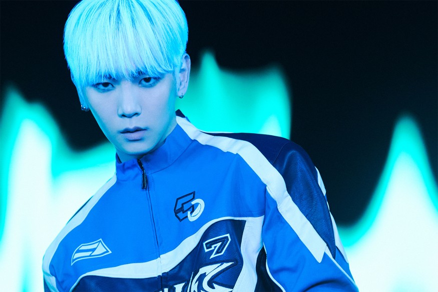 Key, this time darkly... 'Charisma' riding a bike