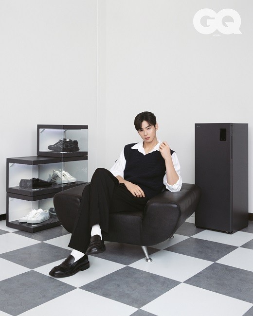 Cha Eun-woo, unapproachable atmosphere