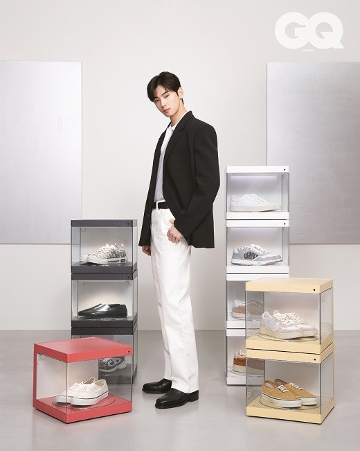 Cha Eun-woo, unapproachable atmosphere