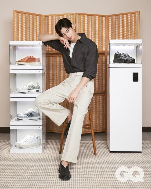 Cha Eun-woo, unapproachable atmosphere