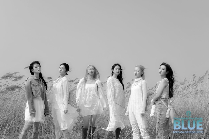 DreamNote releases pre-release song 'BLUE'... image transformation