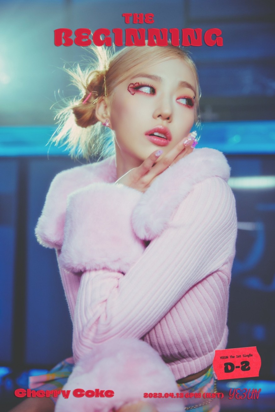 YEEUN unveils 'Cherry Coke' MV teaser transformed into a human cherry
