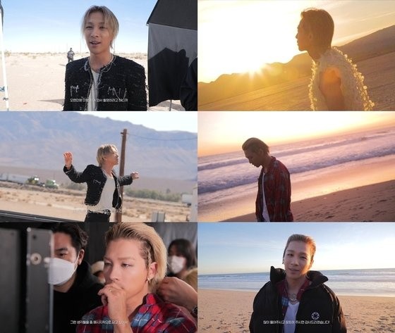 TAEYANG unveils 'Seed' MV making film