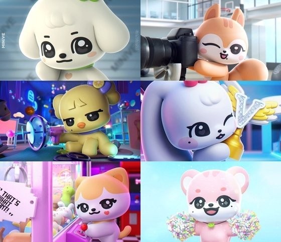 IVE, official character MINIVE revealed… Resembles the members, 'cute'