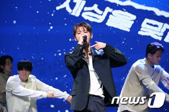 B.I, the brightest man on stage