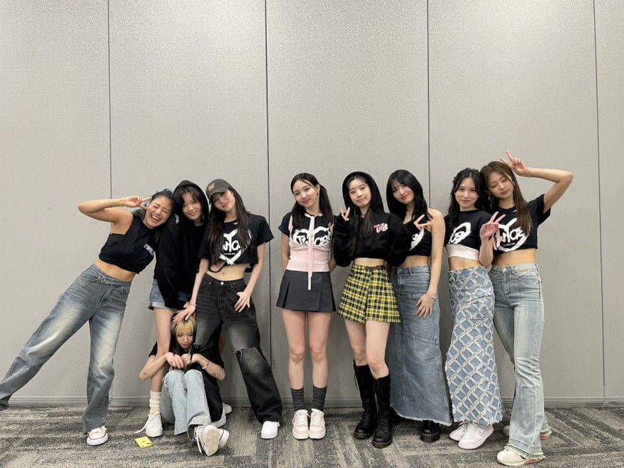 TWICE, the first ever female group to perform at Sophie Stadium in the US... 50,000 fans