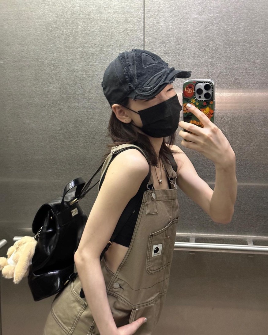 Taeyeon, when did you exercise so hard.. proud of your strong abs